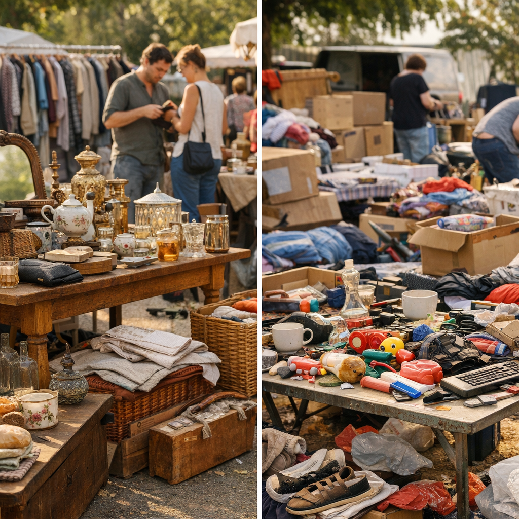 La grille de Margaux Lestrade sur le terrain : 7 signes d'une bonne brocante et 7 erreurs qui font perdre du temps