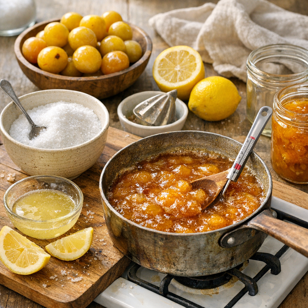 Sucre, citron, cuisson : comprendre ce qui fait prendre la confiture