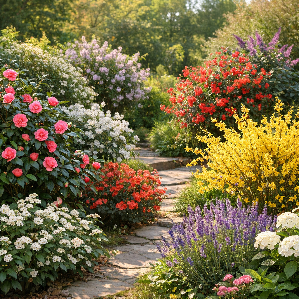 Les meilleurs arbustes pour un jardin fleuri presque toute l'année