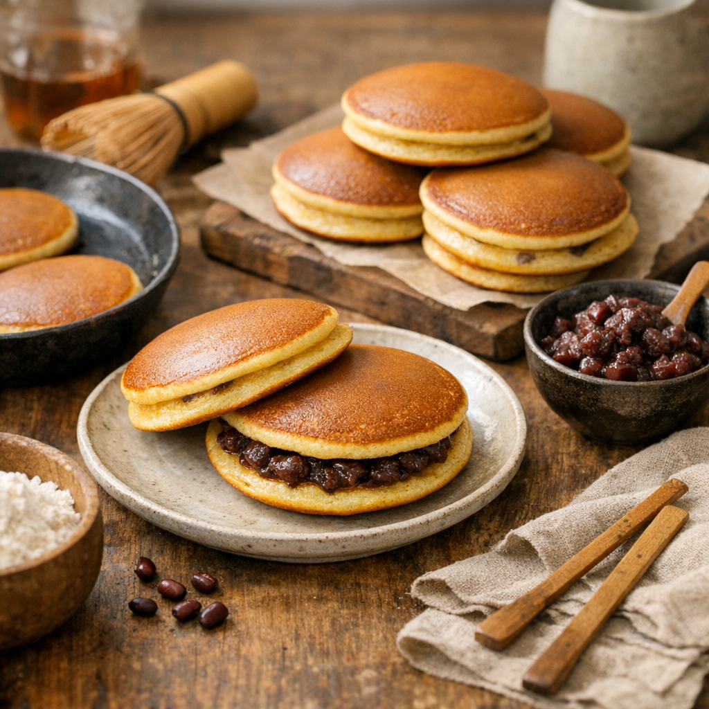 La vraie recette des pancakes dorayaki moelleux