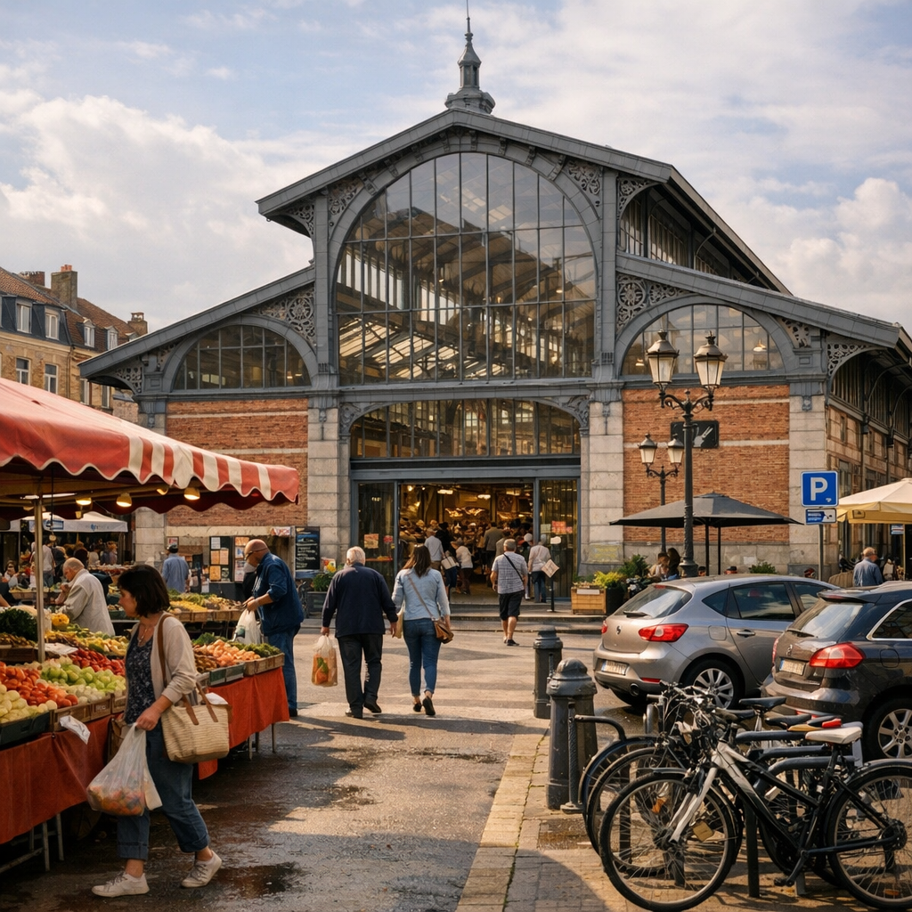 Halles de Wazemmes : horaires, jours de marché, accès et stationnement