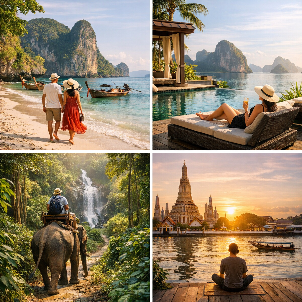 Où aller en Thaïlande pour la première fois selon votre style de voyage