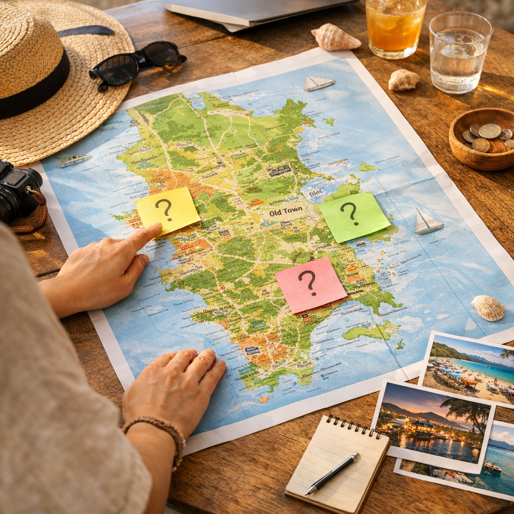 Quelle zone choisir sur la carte de Phuket ? Le comparatif clair selon budget, ambiance et accès