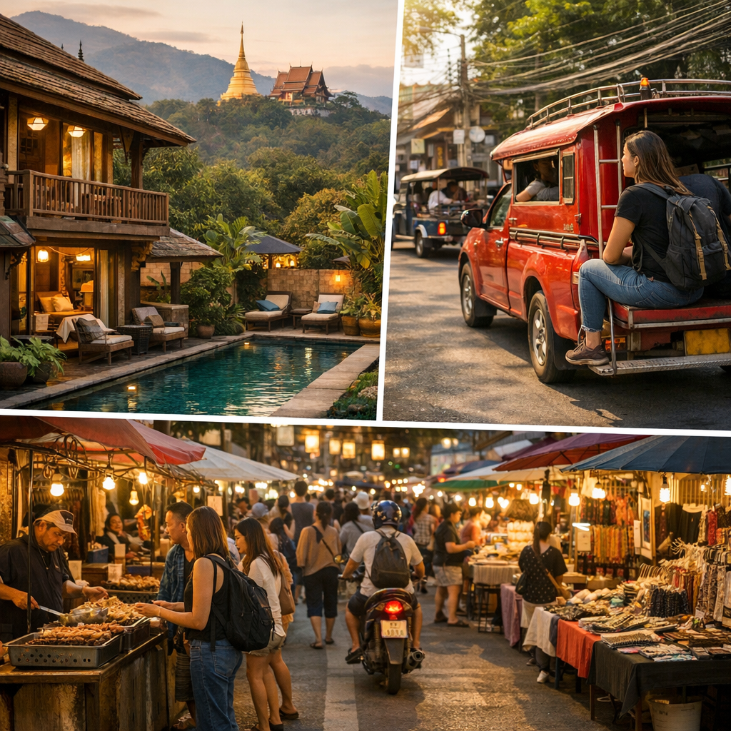 Où loger à Chiang Mai, comment se déplacer et quels marchés choisir : le guide pratique qui évite les mauvais arbitrages