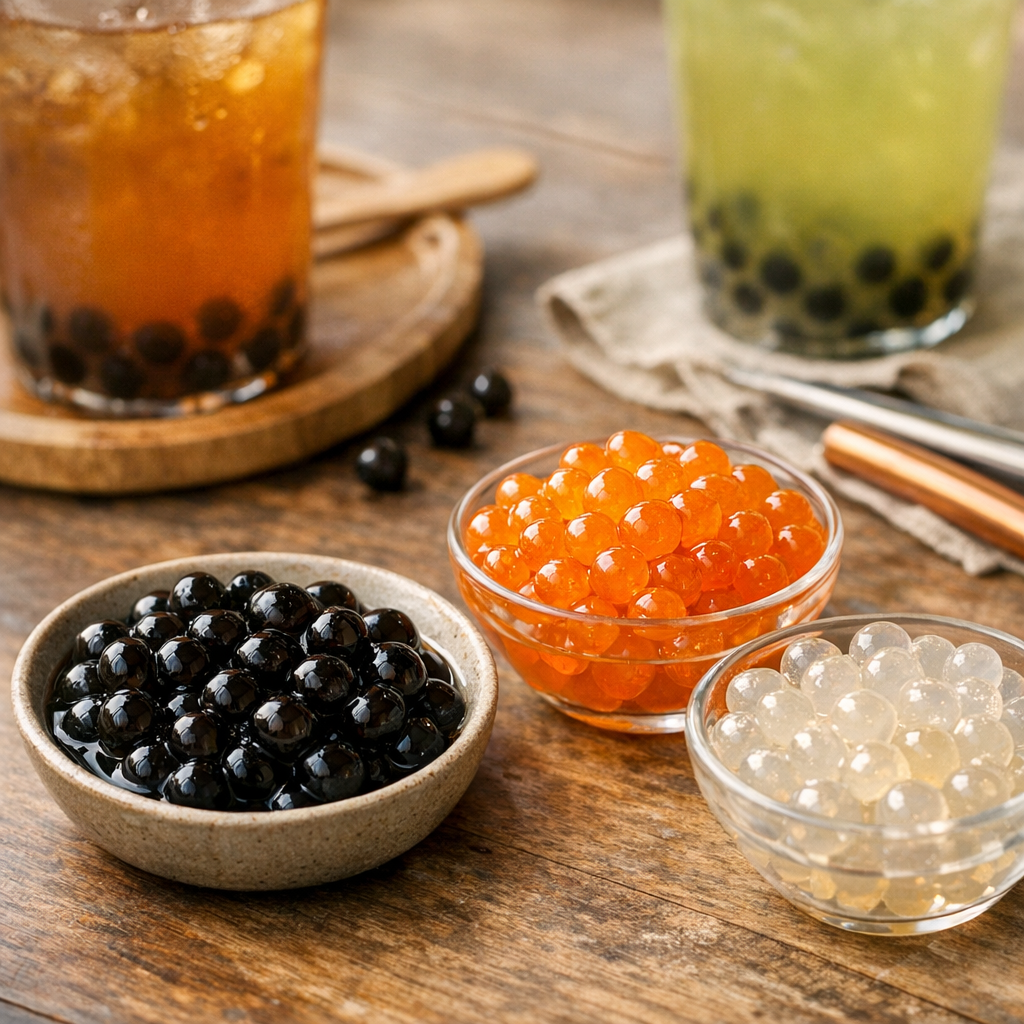 Perles de tapioca, perles de fruit, couleur noire : bien choisir et comprendre ce que vous buvez