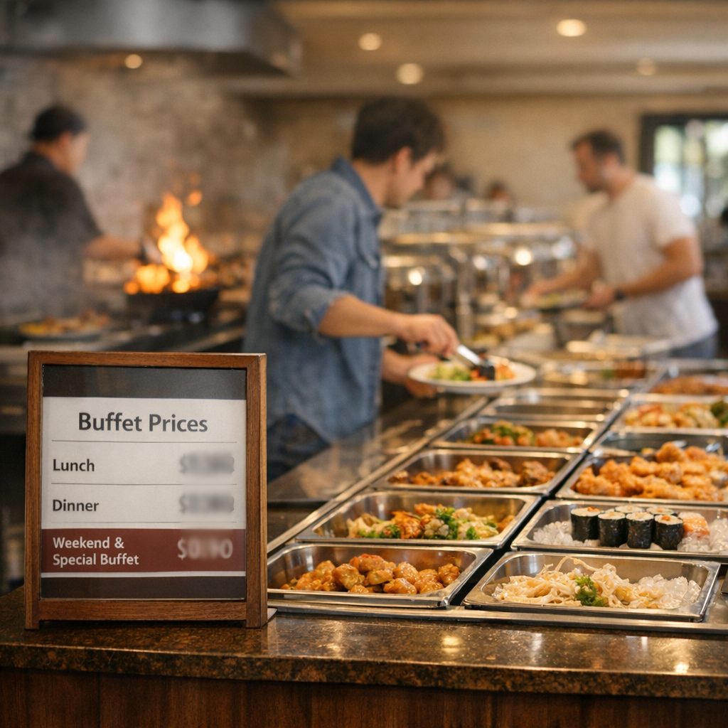 Pourquoi les prix Wok Grill changent selon la ville, l'horaire et l'offre buffet