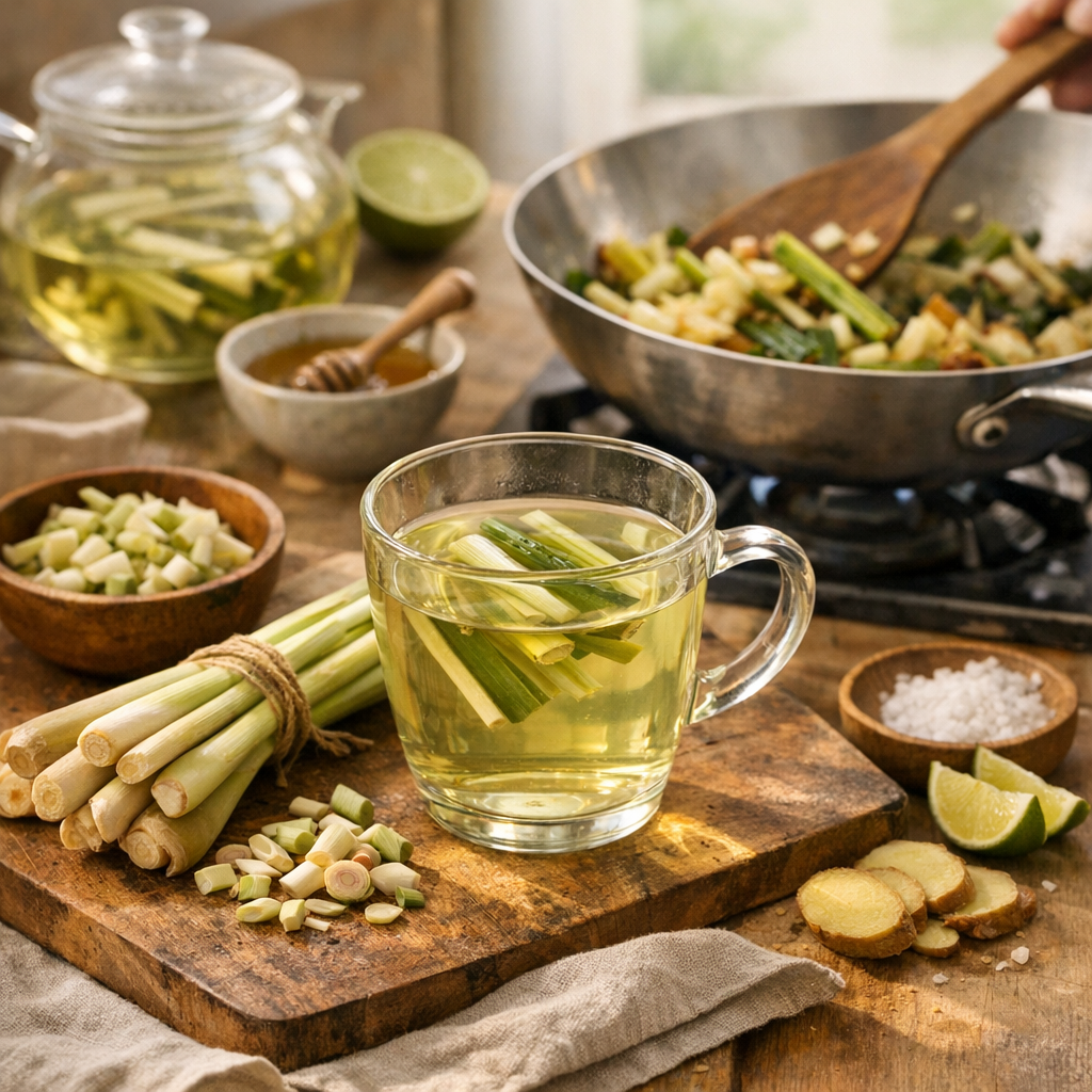 Comment utiliser la citronnelle en infusion et en cuisine sans perdre son parfum
