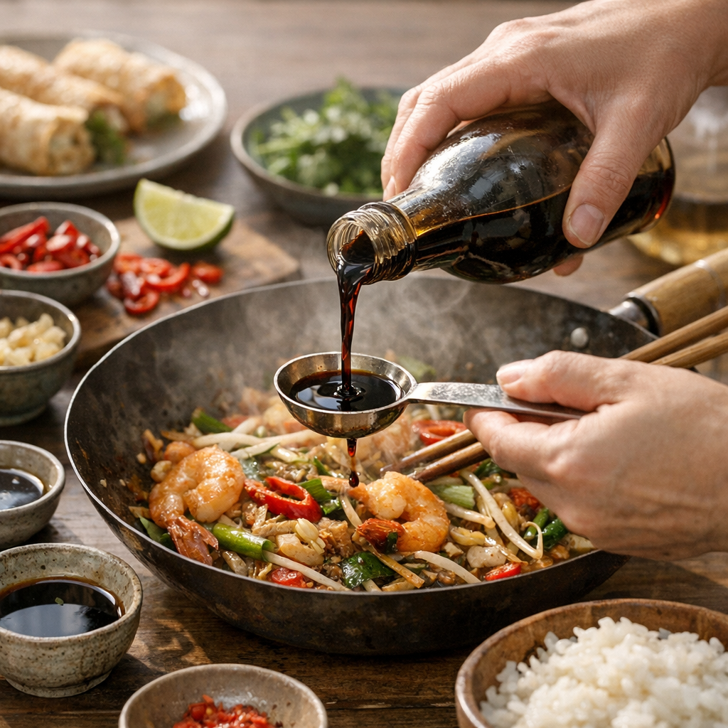Comment se servir de la sauce soja salée en cuisine thaïe et asiatique