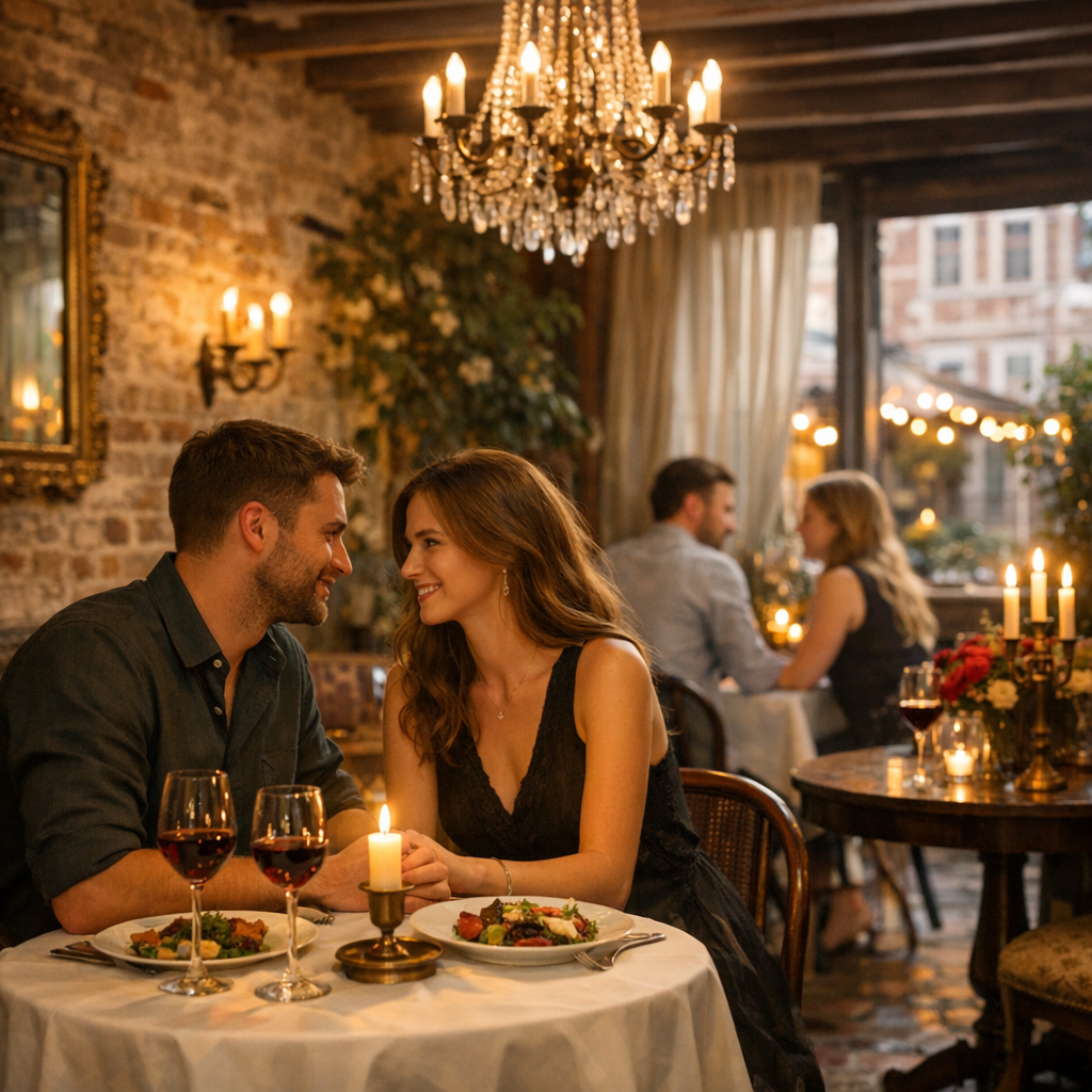 Les meilleurs styles d’adresses pour un dîner en amoureux à Lille