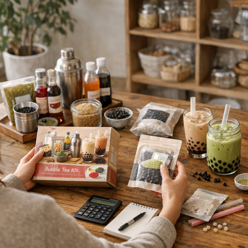 Comment choisir le meilleur bubble tea kit selon vos goûts, votre budget et votre niveau