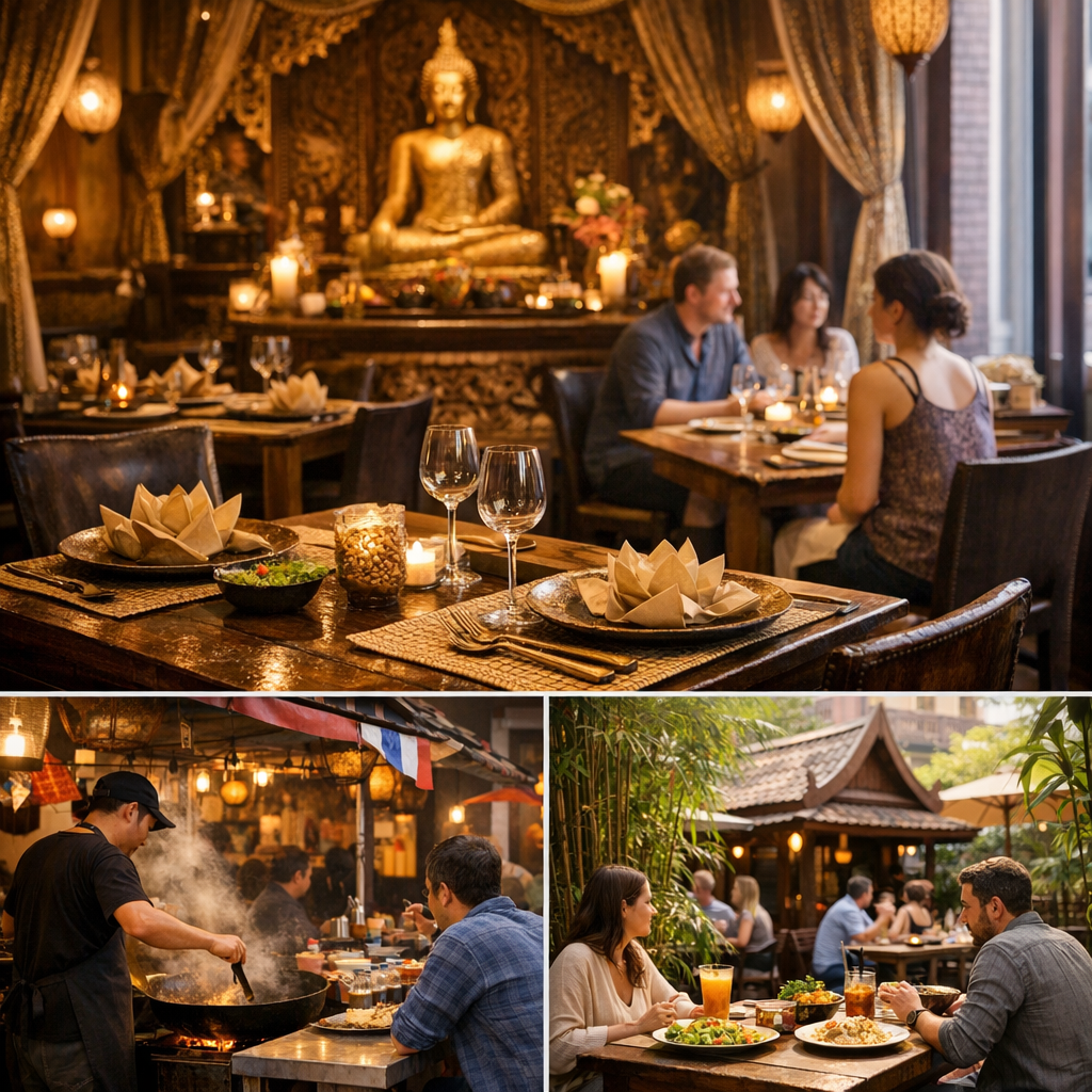 Les styles de restaurants thaïlandais à Lille et aux alentours