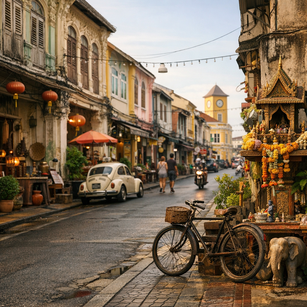 Le vrai charme de Phuket Town : histoire, rues à parcourir et détails à regarder