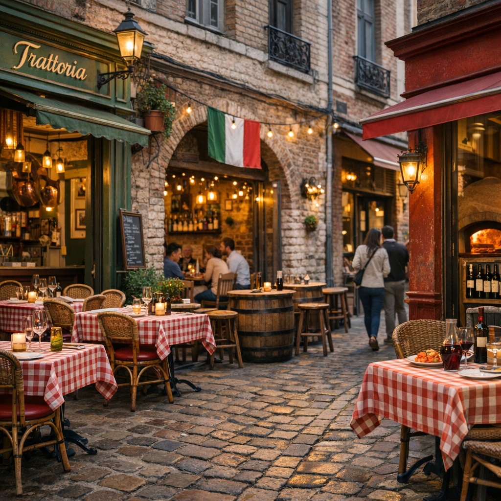 Les styles d'adresses italiennes qui dominent le Vieux-Lille