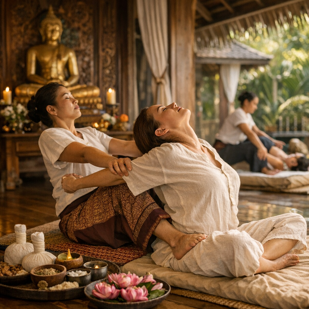 D’où vient le massage thaïlandais et ce qui le distingue des autres massages