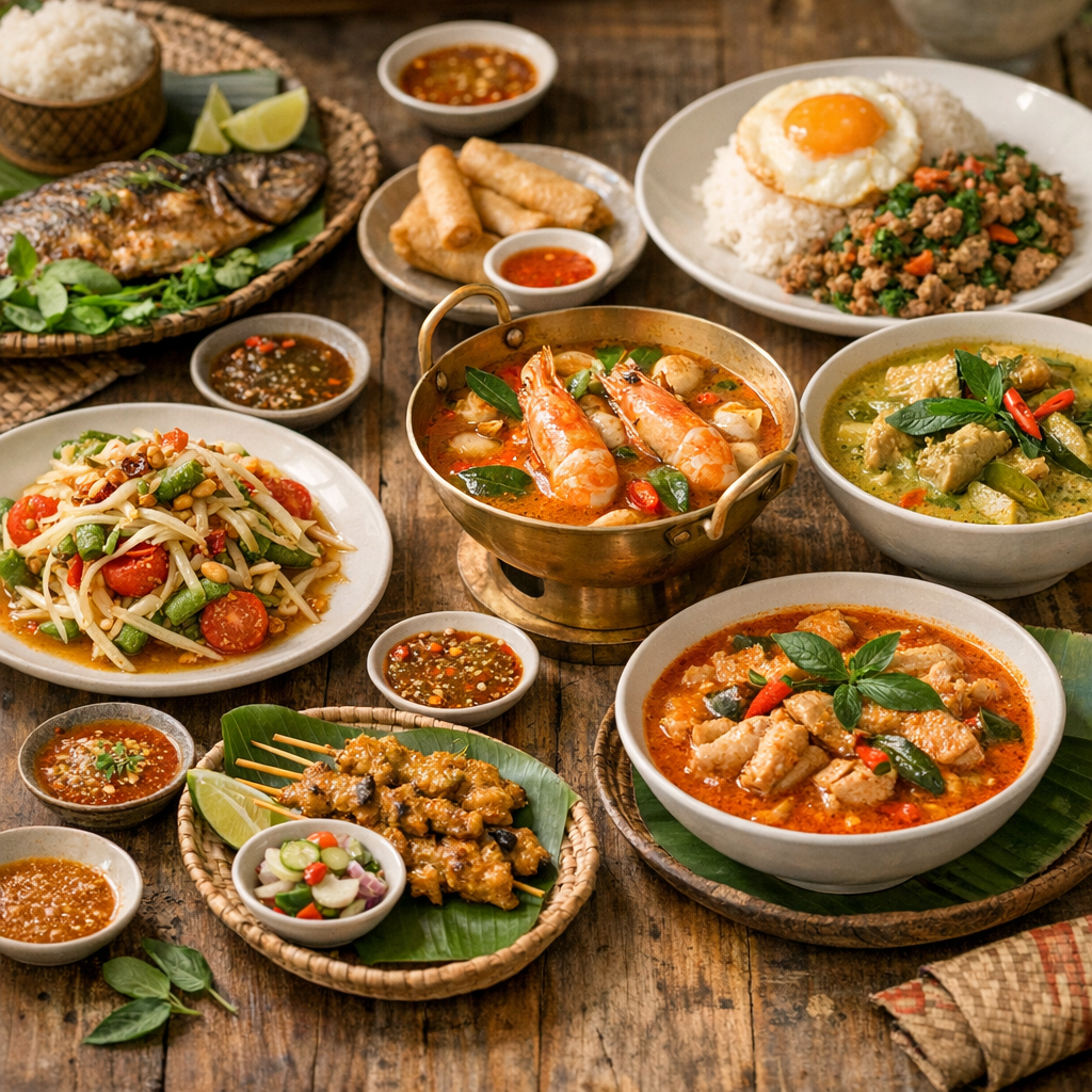 Quels sont les plats traditionnels thaïlandais à connaître absolument ?