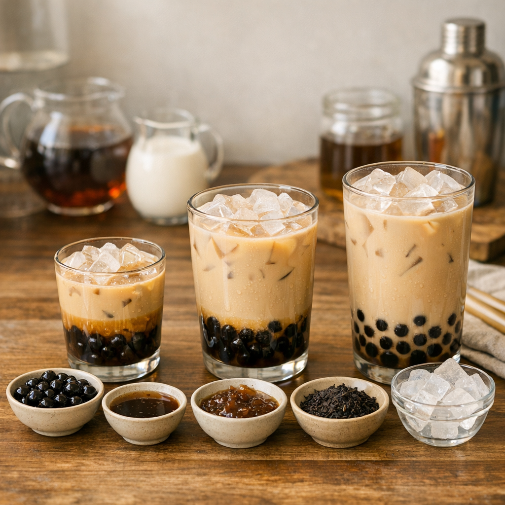 La recette de base pas à pas, avec les bons ratios selon la taille du verre