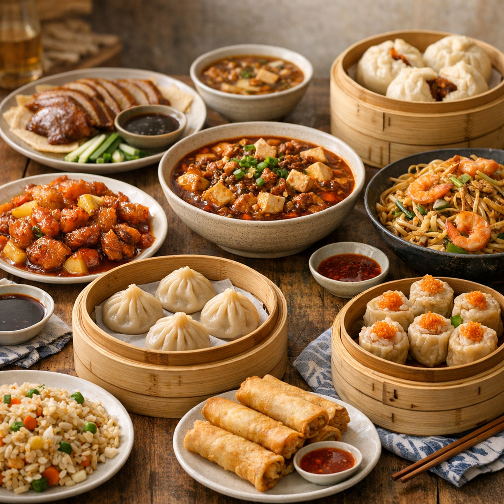 Les plats chinois les plus connus à goûter au moins une fois