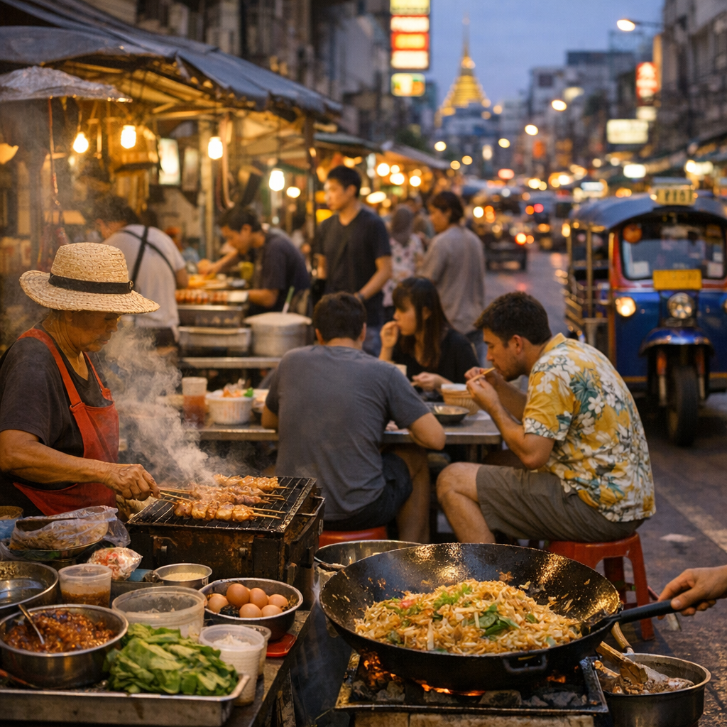 Pourquoi Bangkok est une capitale mondiale de la street food