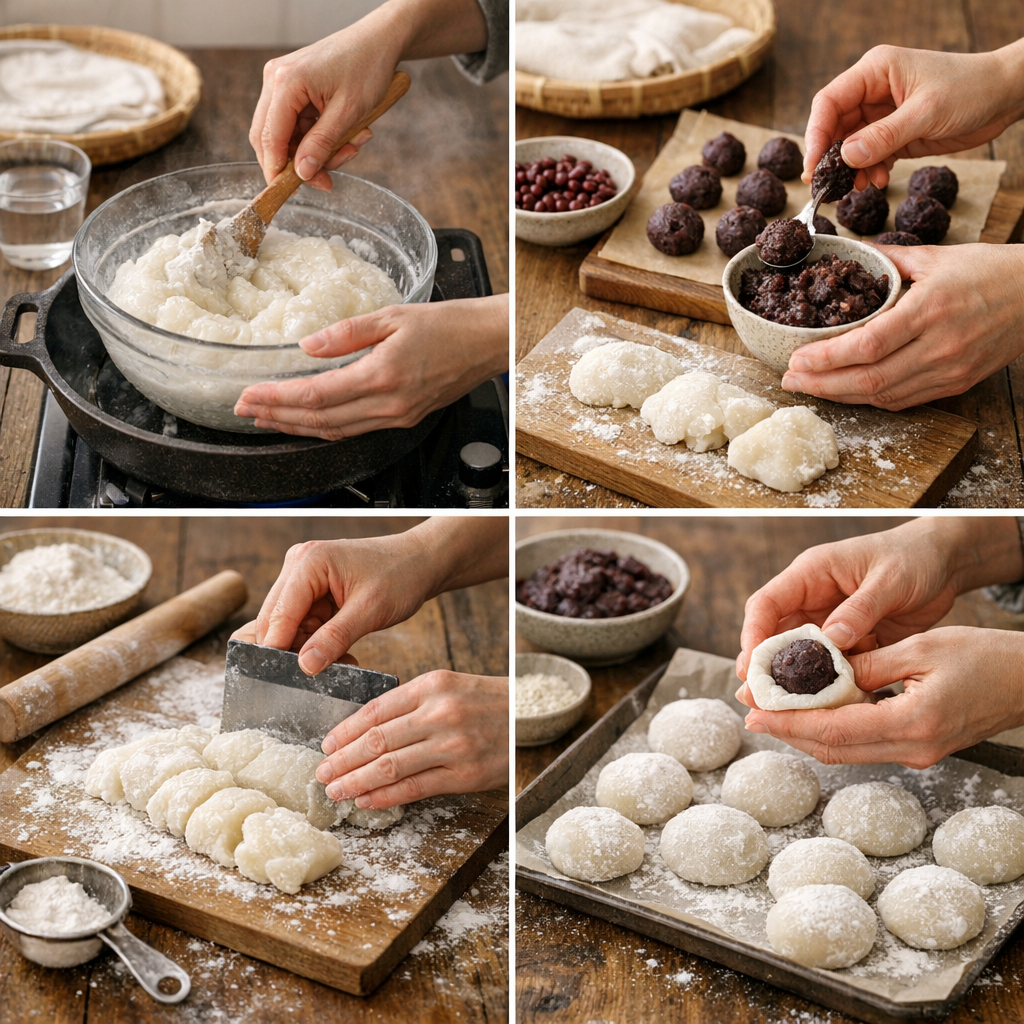 La recette de mochi maison pas à pas