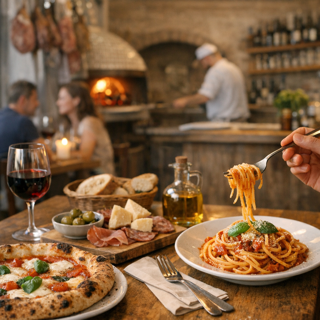 Les critères qui font vraiment la différence dans un bon restaurant italien à