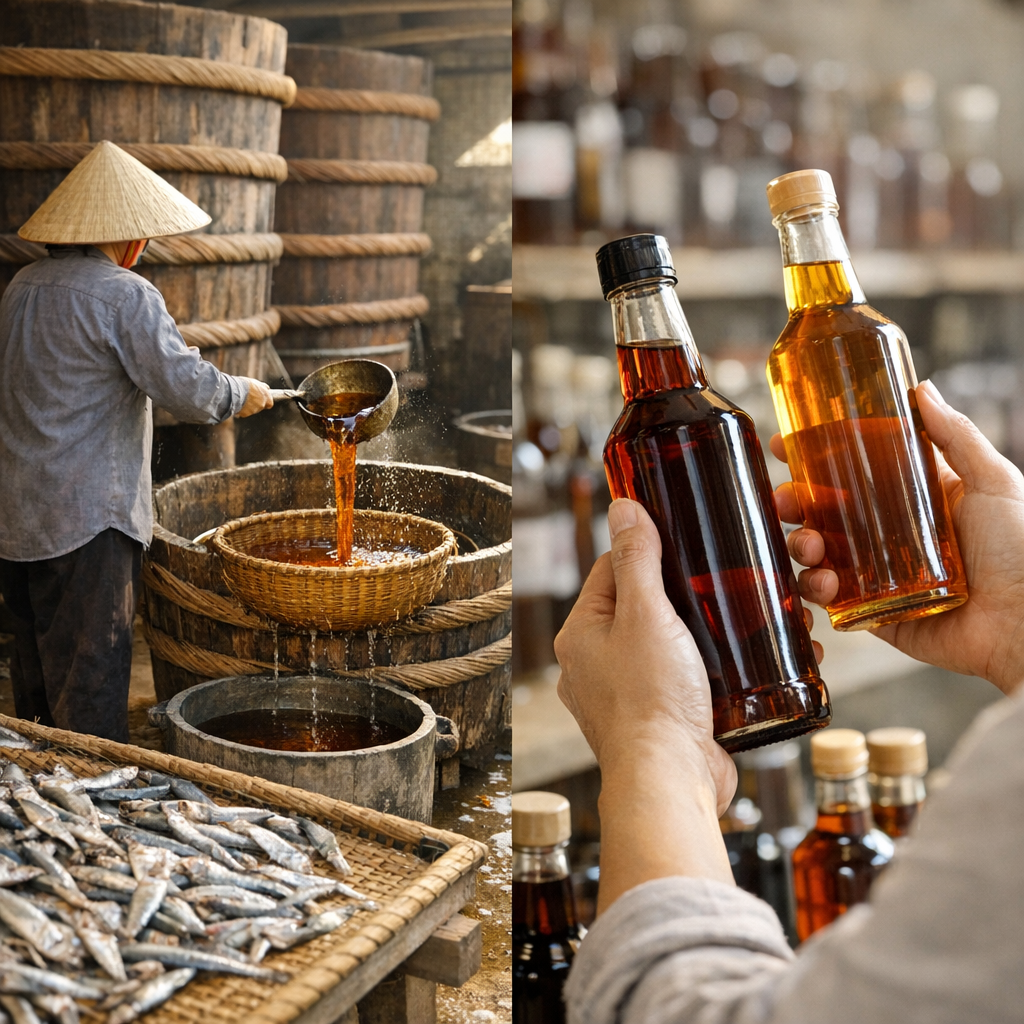Comment est fabriquée la sauce nuoc mam et comment reconnaître une bonne bouteille?