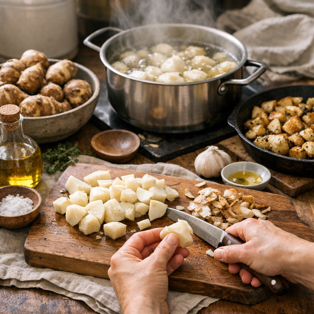 Comment préparer et cuire le topinambour sans se tromper