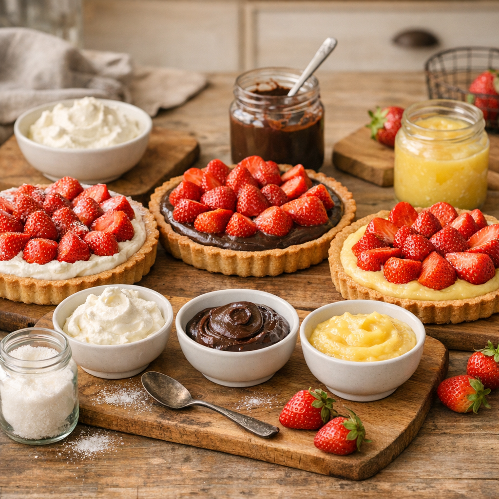 Quelle garniture choisir à la place de la crème pâtissière ? Comparatif maison sur la tenue, le sucre et la conservation