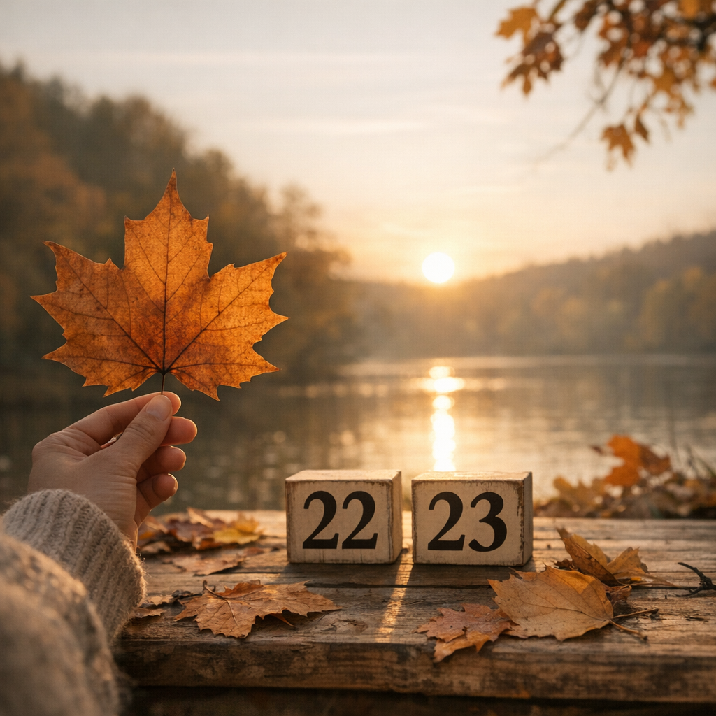 Pourquoi l'automne tombe-t-il le 22 ou le 23 septembre selon les années ?