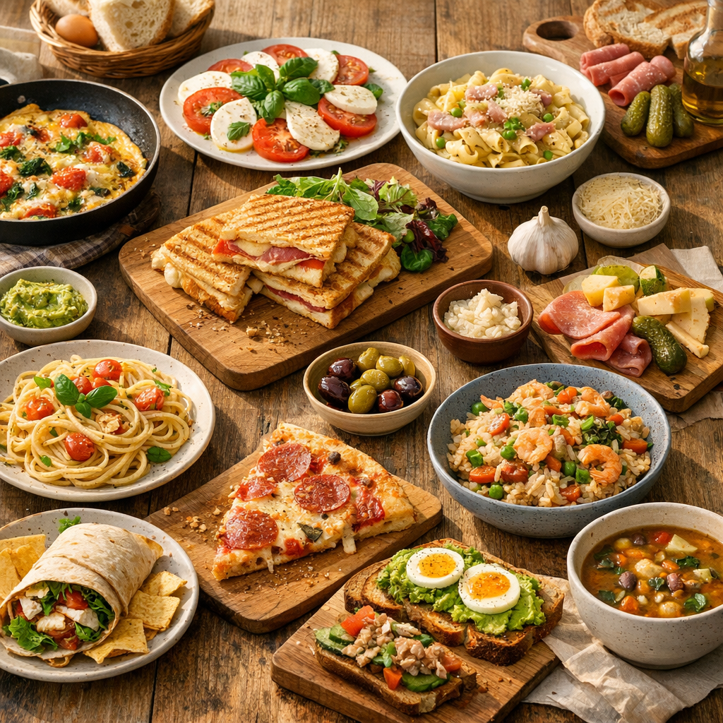 12 idées de repas rapides pour le soir selon ce que vous avez déjà