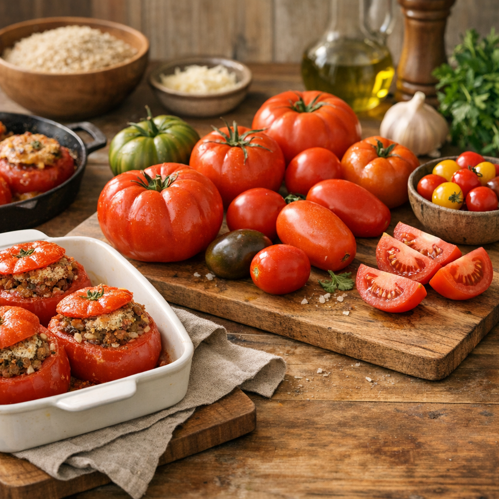 Bien choisir ses tomates : variétés, calibre et tenue à la cuisson