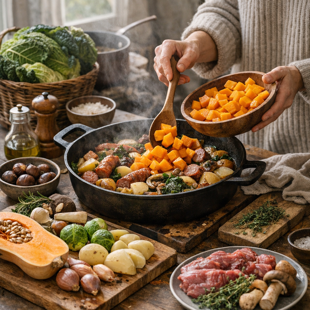 Comment composer un bon plat d'hiver avec les produits de saison ?