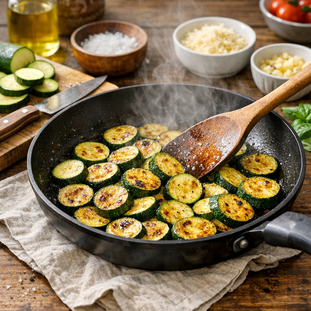 Comment faire pour que les courgettes ne rendent pas d’eau et aient enfin du goût