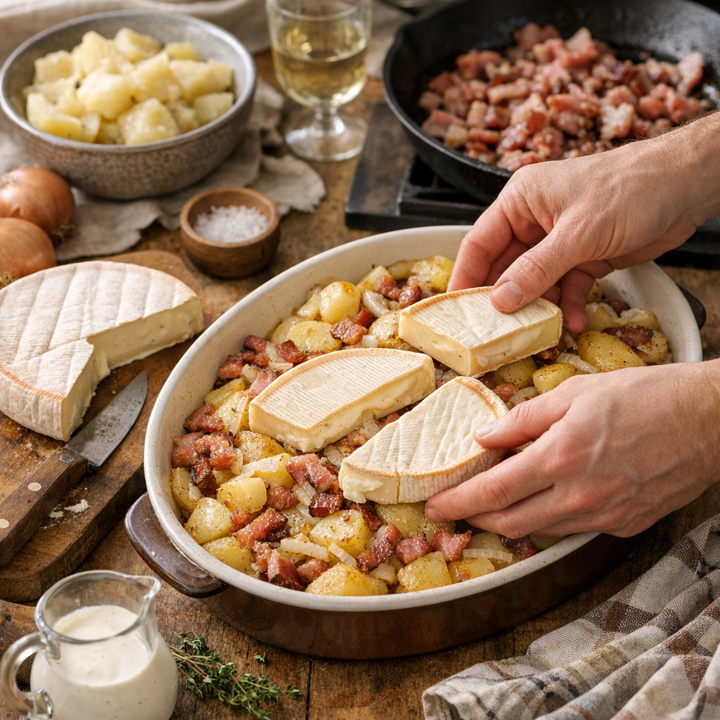 La vraie tartiflette au Reblochon : préparation pas à pas sans la rater