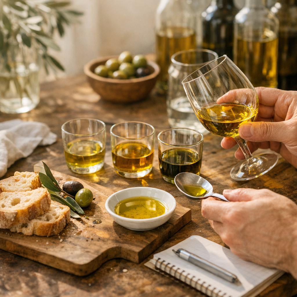 Fraîcheur, goût et défauts : comment reconnaître une bonne huile d'olive chez soi