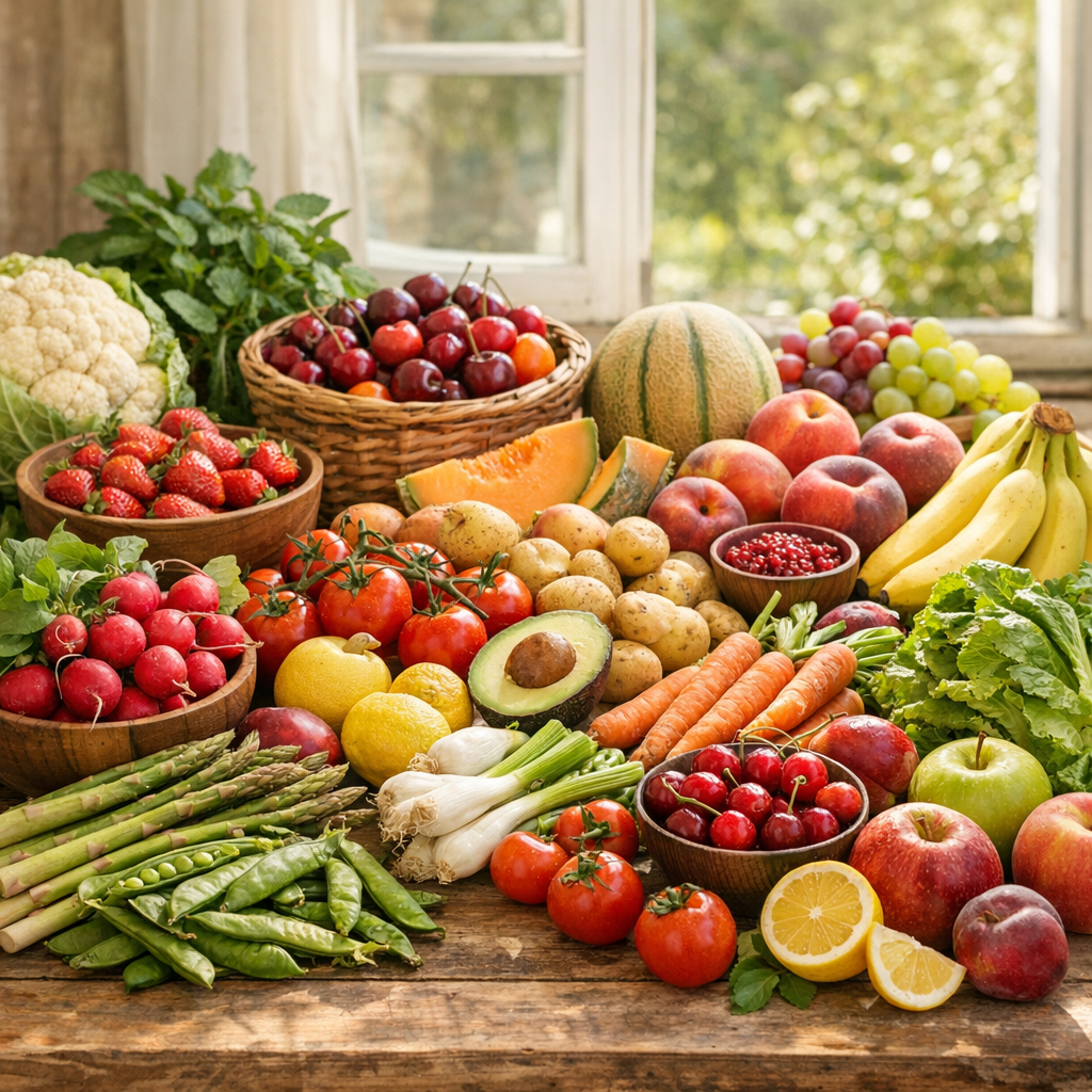 Quels fruits et légumes de saison actuellement en mai 2026 ?