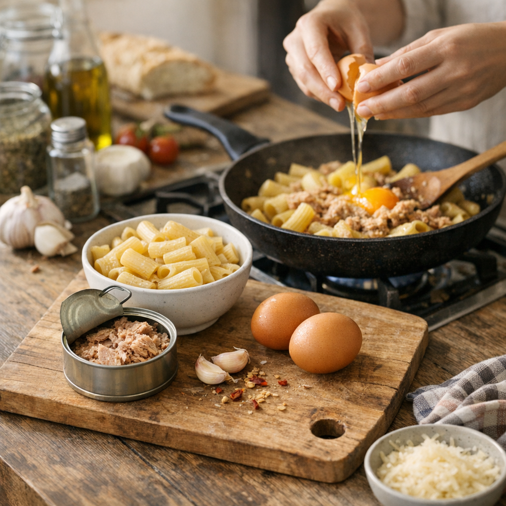 Du placard à l'assiette : la grille anti-panne pour transformer trois ingrédients en repas possible