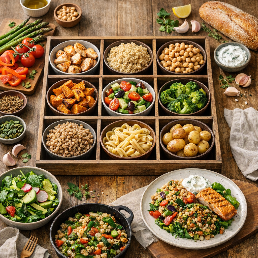 La matrice de saison : 12 assemblages malins pour créer un plat complet toute l’année