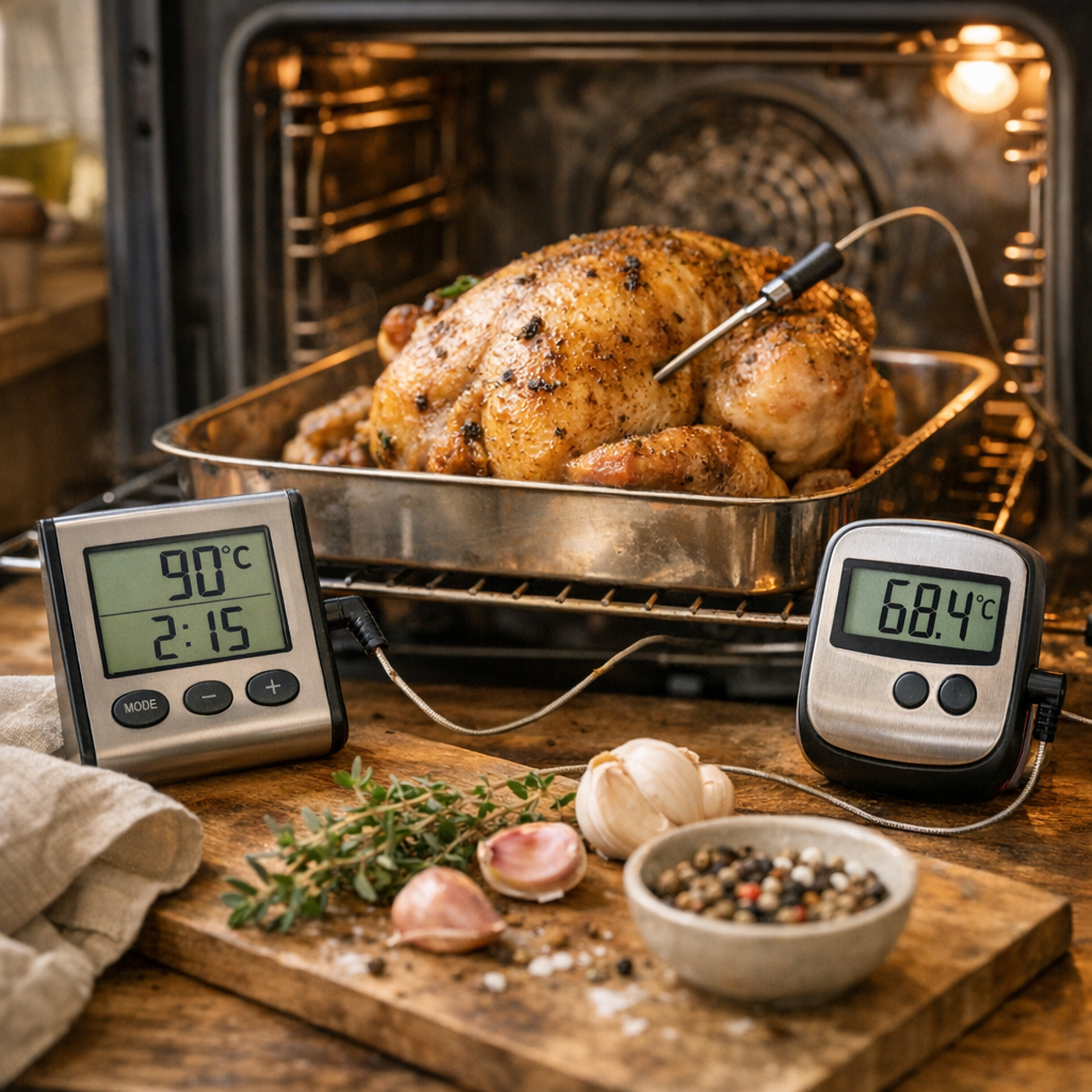 Température du four, temps de cuisson et température à cœur : les bons repères