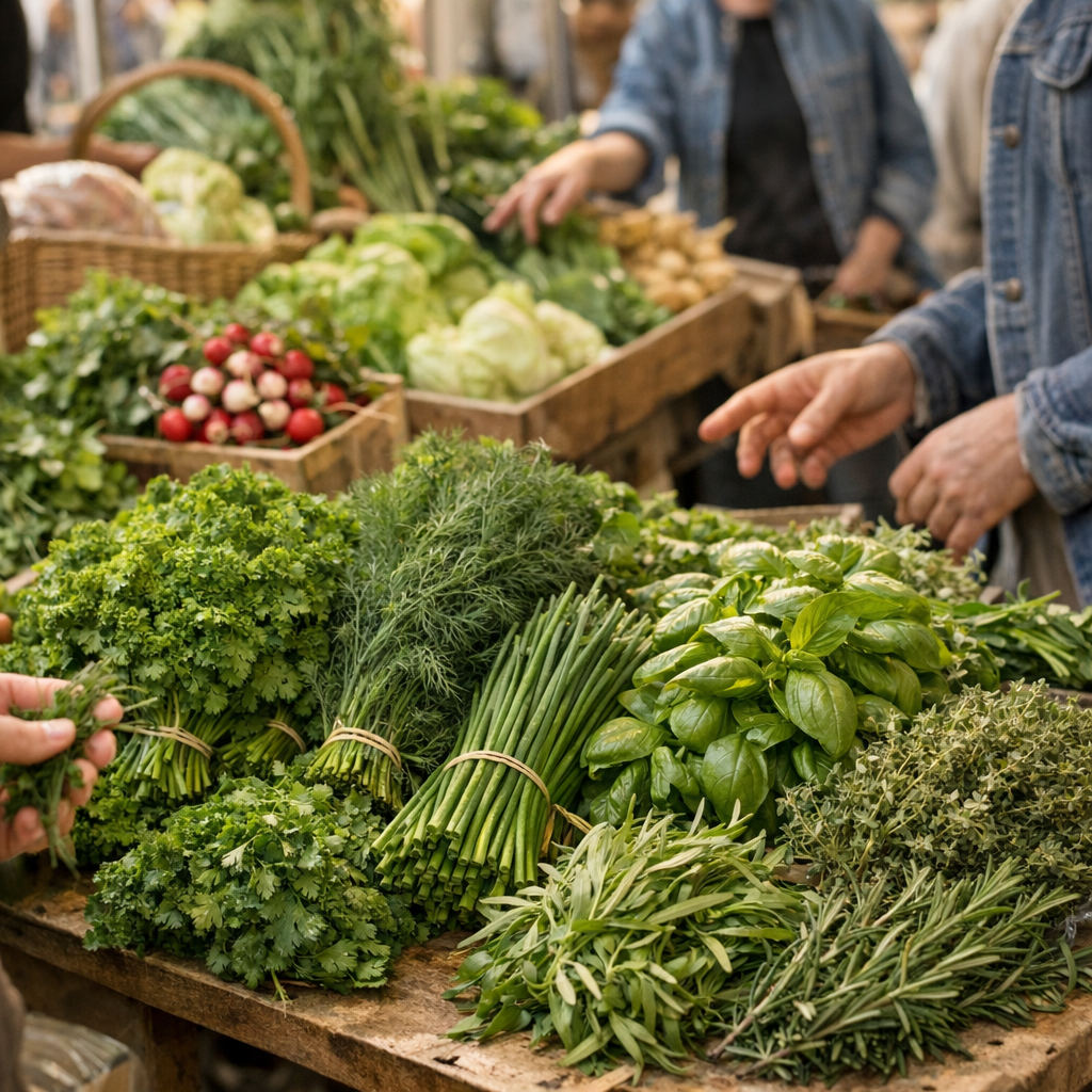 Quelles sont les fines herbes à connaître et comment les reconnaître vraiment au marché ?