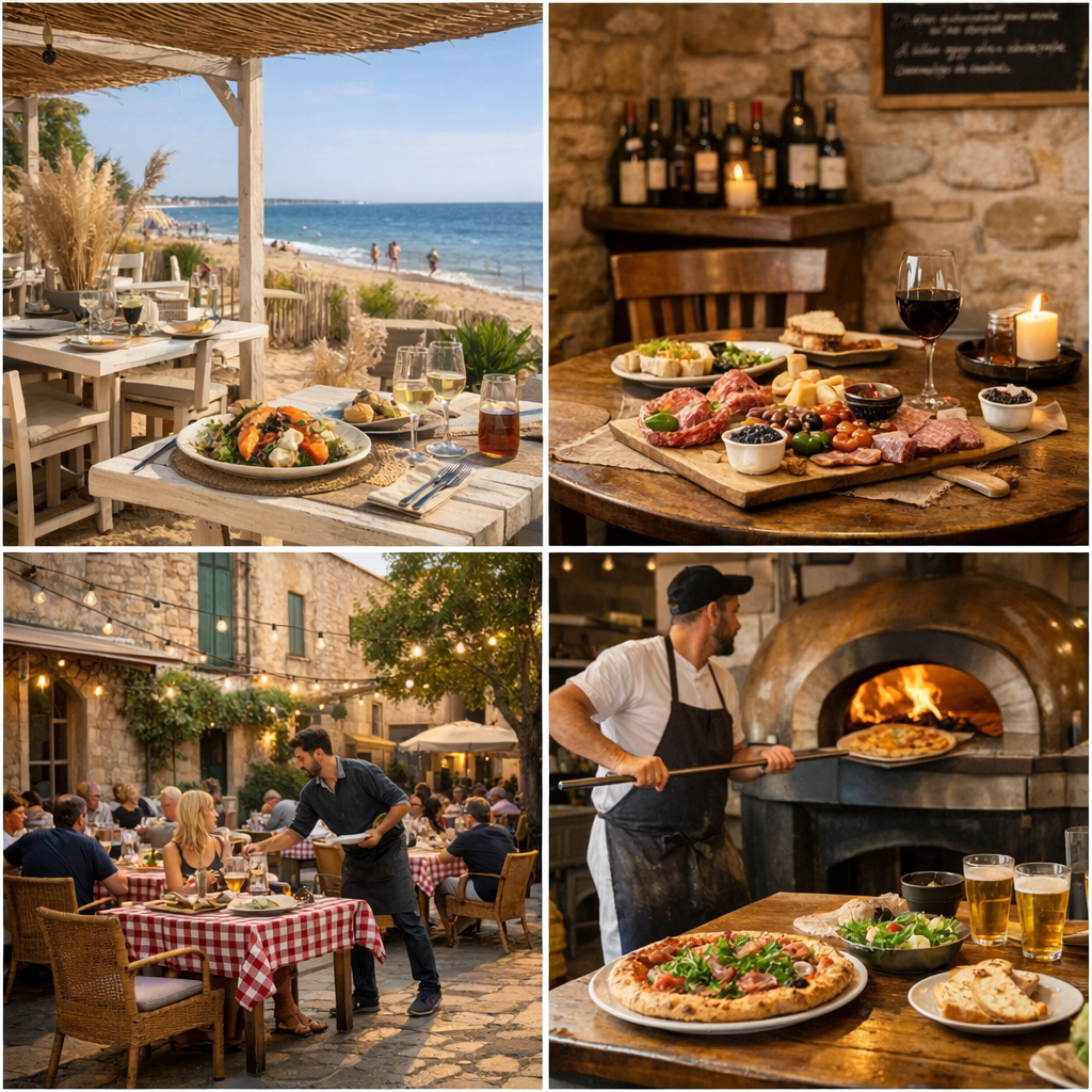 Restaurants à Sérignan : les grandes familles d'adresses à connaître