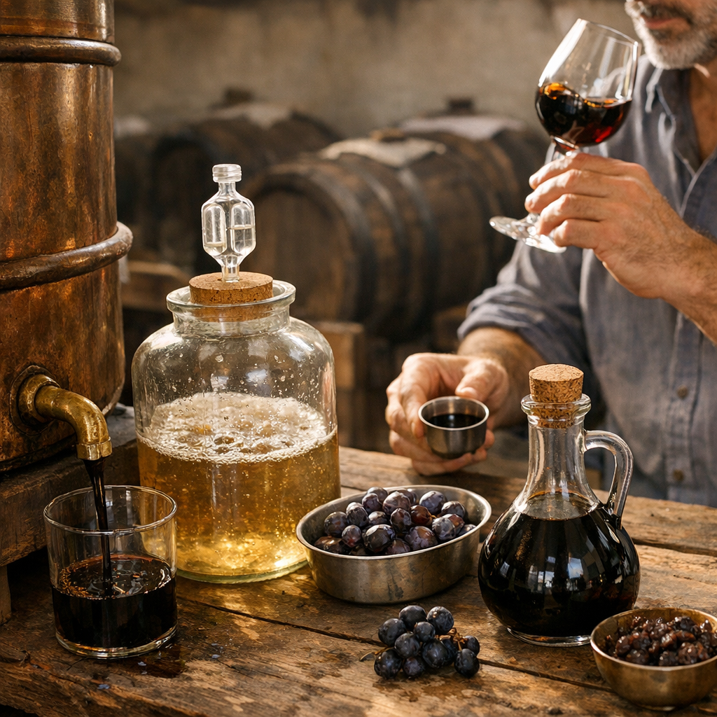 Comment se fait le vinaigre balsamique et pourquoi la question de l'alcool revient