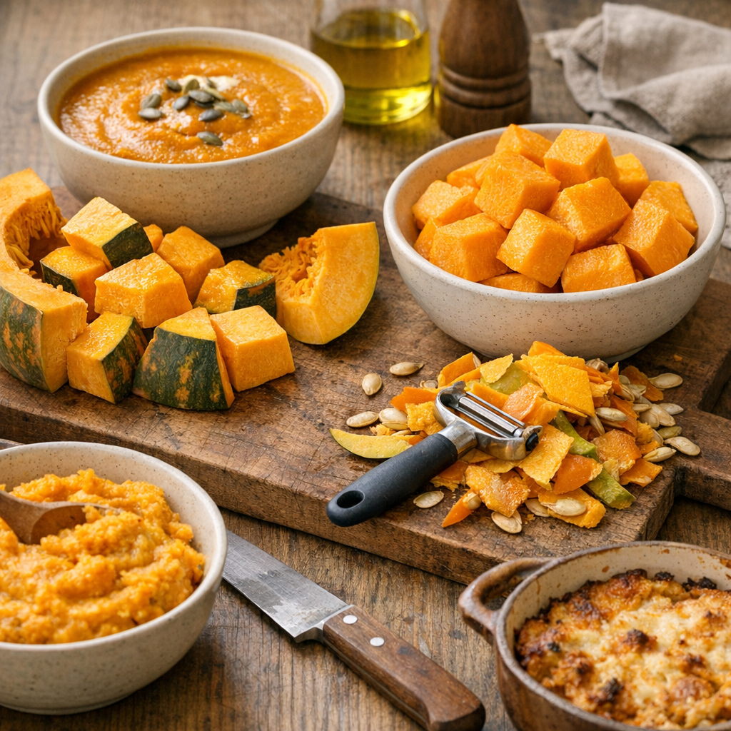 Pour la soupe, la purée ou le four : quand garder la peau et quand l’enlever