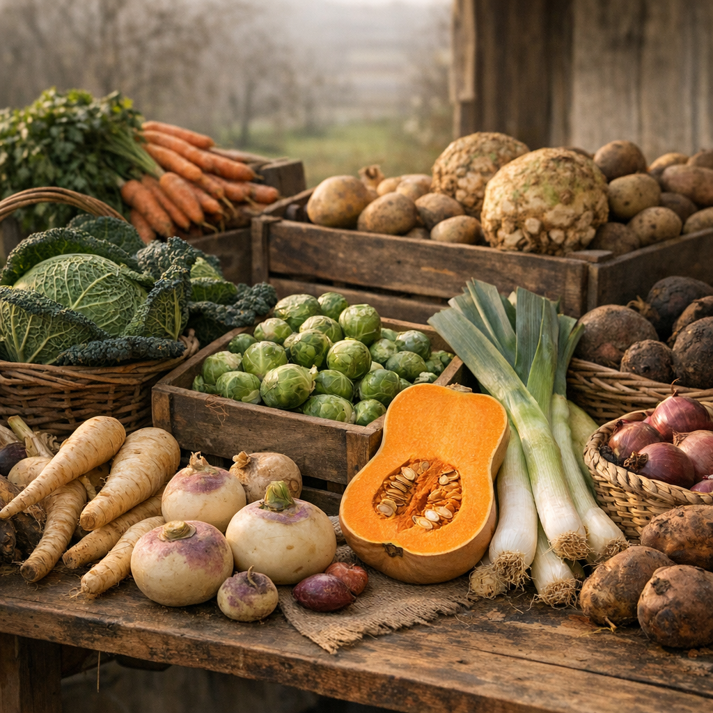 Quels légumes d’hiver acheter selon les mois et les terroirs ?