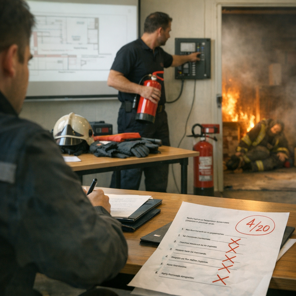Comment devenir agent de sécurité incendie : prérequis exacts, formation SSIAP et causes fréquentes d'échec