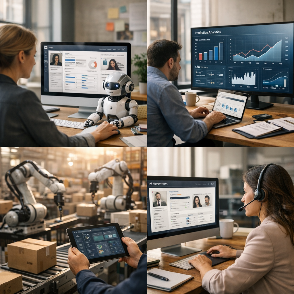 Les principales applications de l’IA en entreprise, fonction par fonction