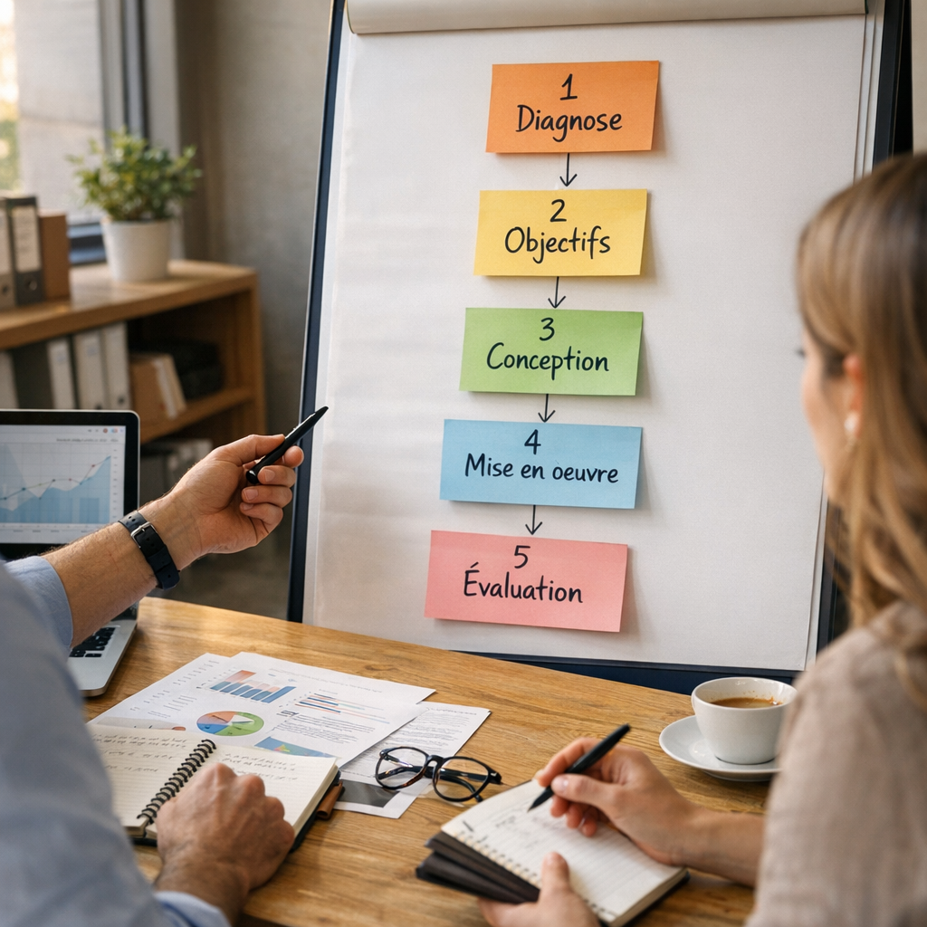 Comment élaborer un plan de formation efficace : la méthode en 5 étapes