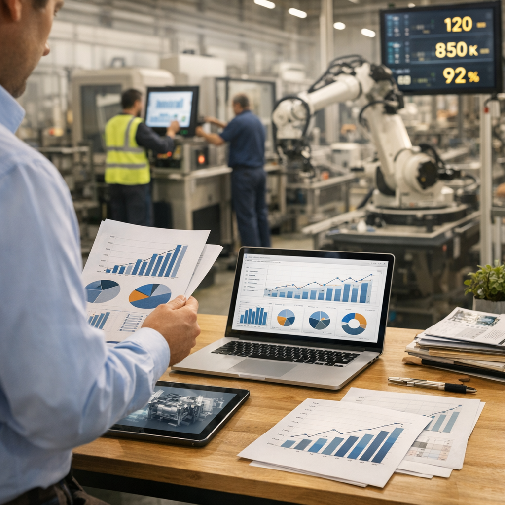 Cas concret : une PME française industrielle transformée en 12 mois, chiffres à l’appui
