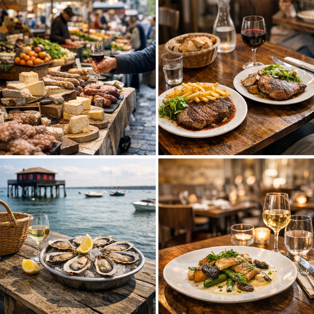 Où sentir Bordeaux dans une assiette: marchés, bistrots, Bassin d’Arcachon et tables plus ambitieuses