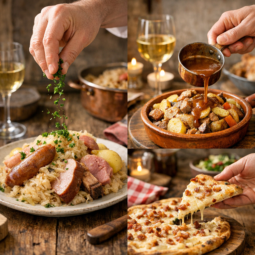 Les plats alsaciens que je recommande selon la saison, avec le geste qui fait la différence
