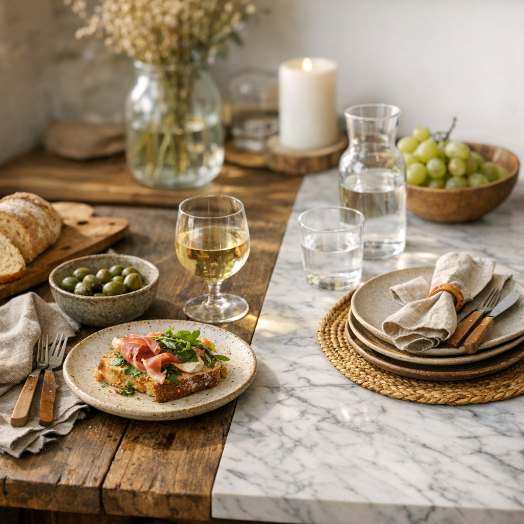 Quelle matière choisir pour une table qui vit vraiment
